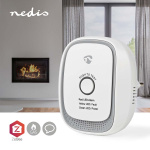 Nedis SmartLife Gassdetektor | Zigbee 3.0 | Nettstrøm drevet | Sensorlivssyklus: 5 år | EN 50194-1:2009 | Android™ / IOS | Med test knapp | 75 dB | Hvit Nedis SmartLife Gassdetektor | Zigbee 3.0 | Nettstrøm drevet | Sensorlivssyklus: 5 år | EN 50194-1:2009 | Android™ / IOS | Med test knapp | 75 dB | Hvit