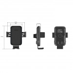 Champion Mobiltelefonholder Car QI