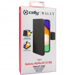 Celly Lommebokveske Galaxy A04s / A13 5G Svart
