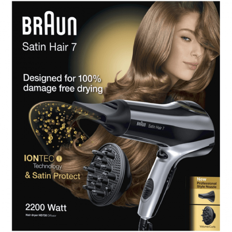 Braun Satin Hair 7 HD730 hårføner