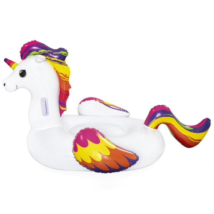 Bestway Bademadrass 1,55 m x 1,19 m, Fantasy Unicorn Bestway Bademadrass 1,55 m x 1,19 m, Fantasy Unicorn