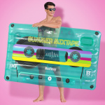 Bestway Luftmadrass 1,74 m x 1,17 m, Retro Beats Bestway Luftmadrass 1,74 m x 1,17 m, Retro Beats