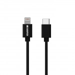 Champion USB-C til Lightning-kabel 1 m svart Champion USB-C til Lightning-kabel 1 m svart