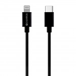 Champion USB-C til Lightning-kabel 2 m svart