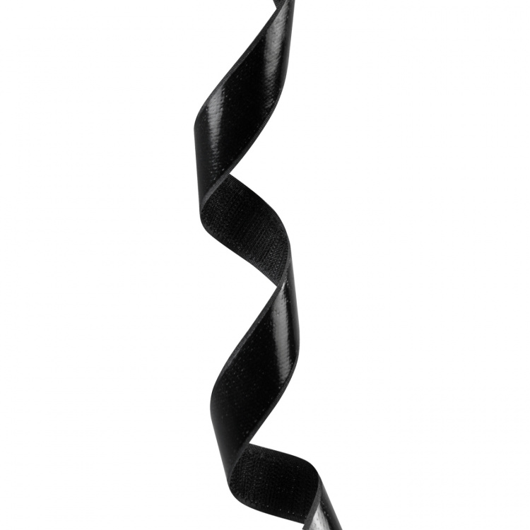 LogiLink Borrelås dobbeltsidig 25 mm 5 meter Svart