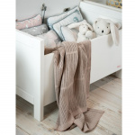 NG Baby Rutenettpledd Dusty Pink 75x100