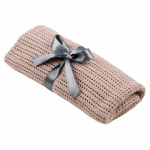 NG Baby Rutenettpledd Dusty Pink 75x100