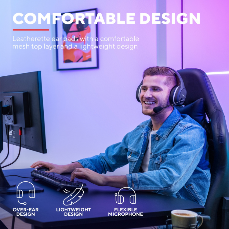 Trust GXT 391 Thian trådløst spillhodesett Trust GXT 391 Thian trådløst spillhodesett