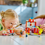 Lego Brannstasjon og brannbil 60375