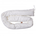 NG Baby Soveform hvit med blonder