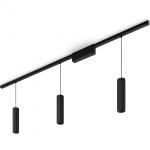 Philips Hue Perifo Rett taksokkel-sett 3 pendellamper Svart