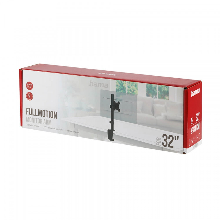 Hama Monitorfeste For En Monitor Svart Hama Monitorfeste For En Monitor Svart