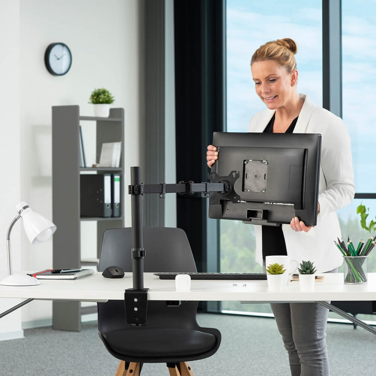 Hama Monitorfeste For En Monitor XL Svart