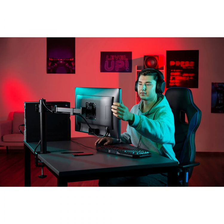 Hama Monitorfeste For En Monitor XL Svart