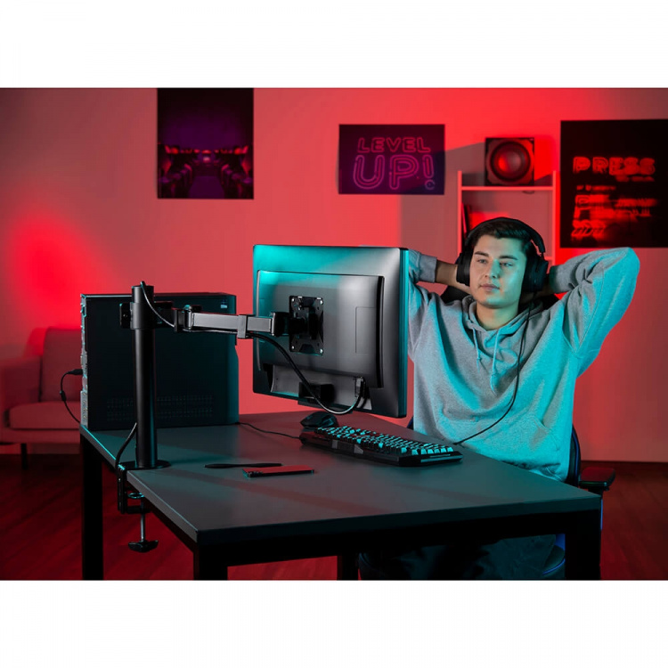 Hama Monitorfeste For En Monitor XL Svart