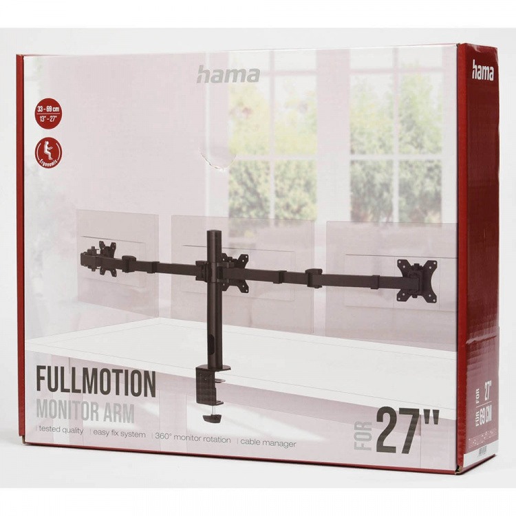 Hama Skjermfeste For Tre Skjermer 13