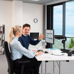 Hama Monitorfeste Performer For En Monitor Svart