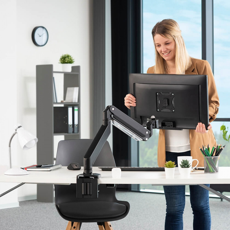 Hama Monitorfeste Performer For En Monitor Dynamisk Svart