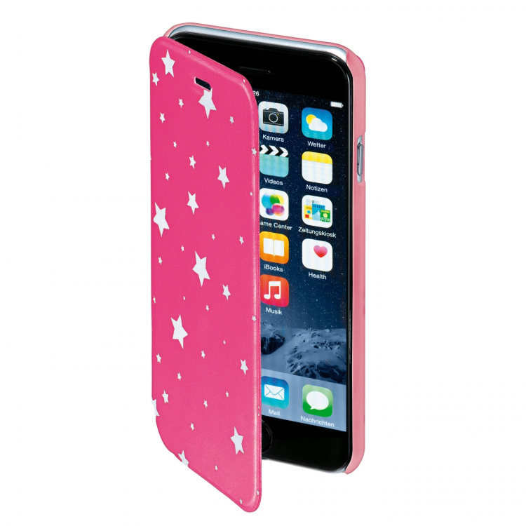 Hama Lommebokveske DesignLine iPhone 6/7/8/SE Star Glow Rosa