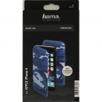 Hama Lommebokveske DesignLine iPhone6/6S Camo Blå