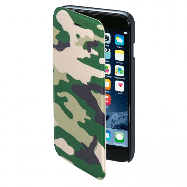 Hama Lommebokveske DesignLine iPhone 6/7/8/SE Camo Green