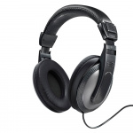 Hama Hodetelefon Shell Over-Ear Kablet Svart