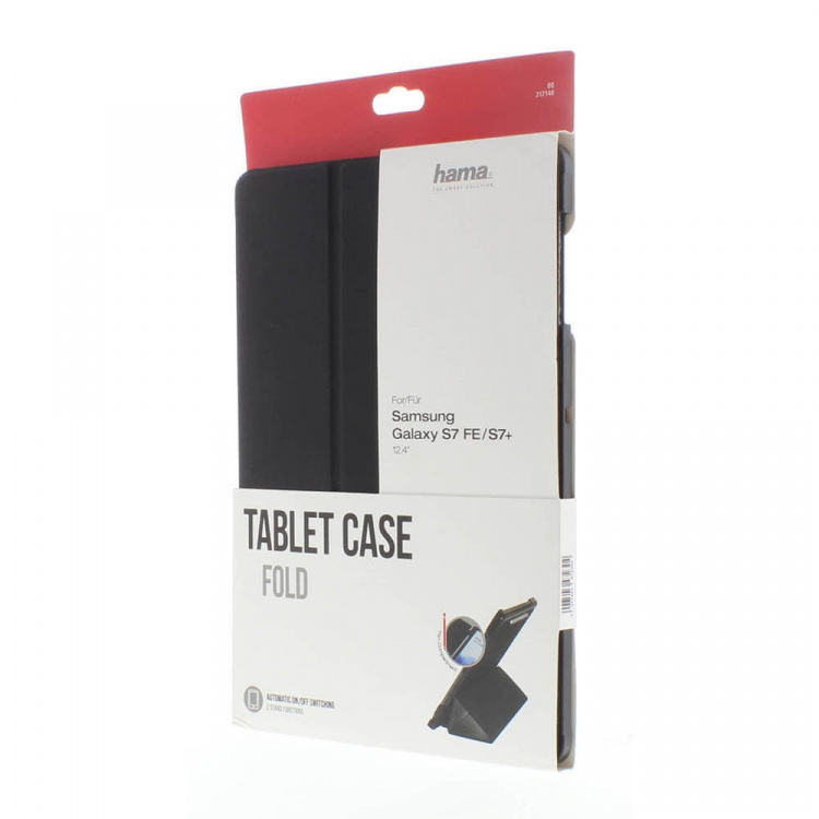 Hama Nettbrettetui Svart Galaxy Tab S7 FE/S7+ 12.4 Hama Nettbrettetui Svart Galaxy Tab S7 FE/S7+ 12.4