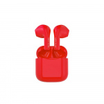 Happy Plugs Joy Hodetelefoner In-Ear TWS Rød