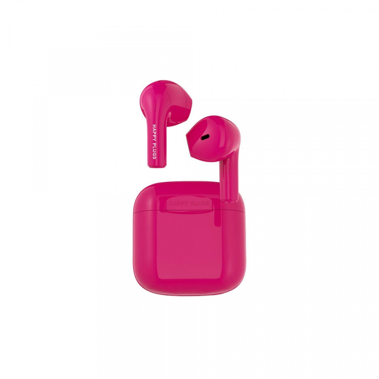 Happy Plugs Joy Hodetelefoner In-Ear TWS Cerise Happy Plugs Joy Hodetelefoner In-Ear TWS Cerise
