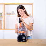 BLACK+DECKER Foodprocessor 600W Svart
