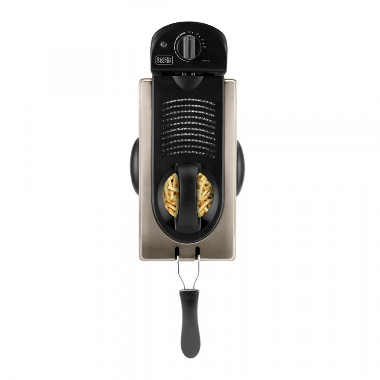 BLACK+DECKER Frityrgryte 3 L Børstet