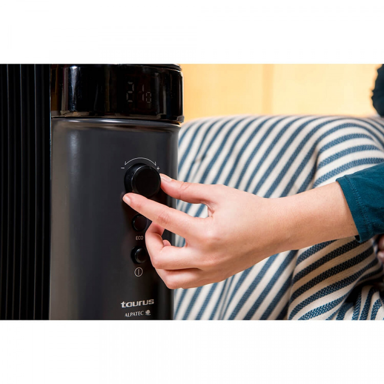 Taurus Oljefylt Element Agadir 2000 Svart Taurus Oljefylt Element Agadir 2000 Svart