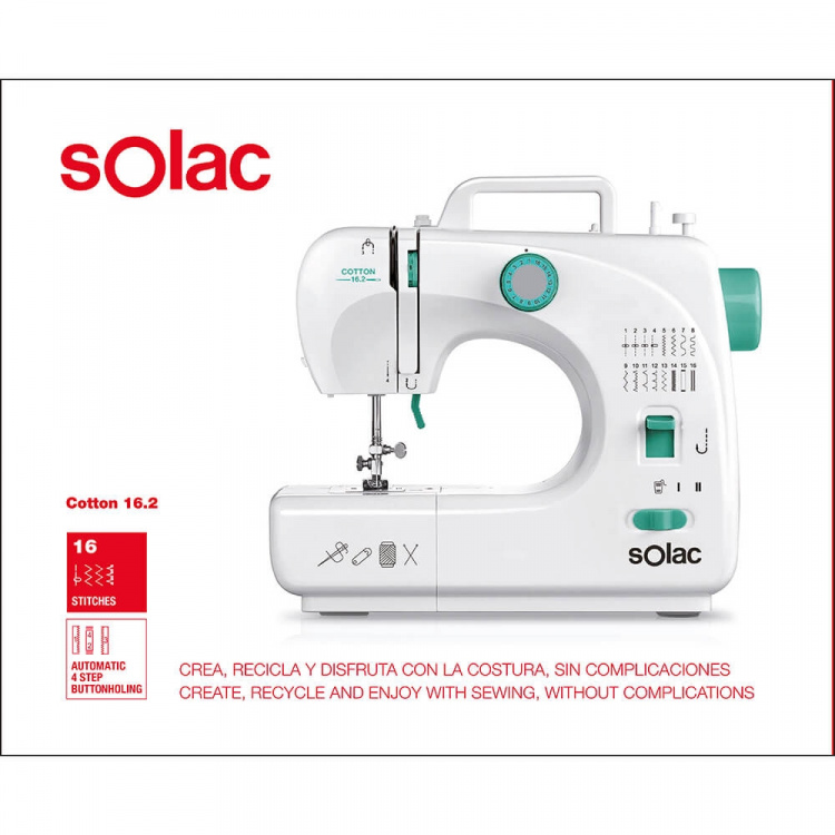 SOLAC Symaskin Cotton 16.0