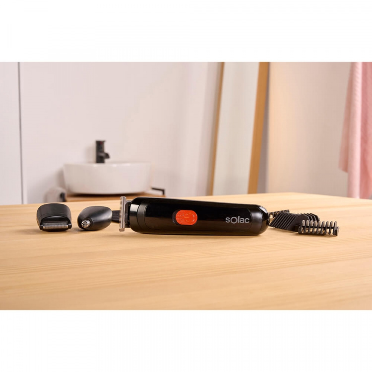 SOLAC Hårklipper Multifunksjonell Pourpose Svart IPX6