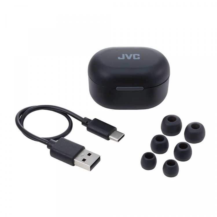 JVC Hodetelefoner In-Ear True Wireless Svart ANC HA-A30T
