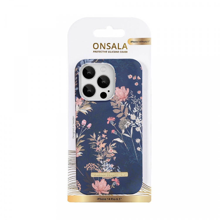 Onsala Mobildeksel iPhone 14 Pro Dark Flower Onsala Mobildeksel iPhone 14 Pro Dark Flower