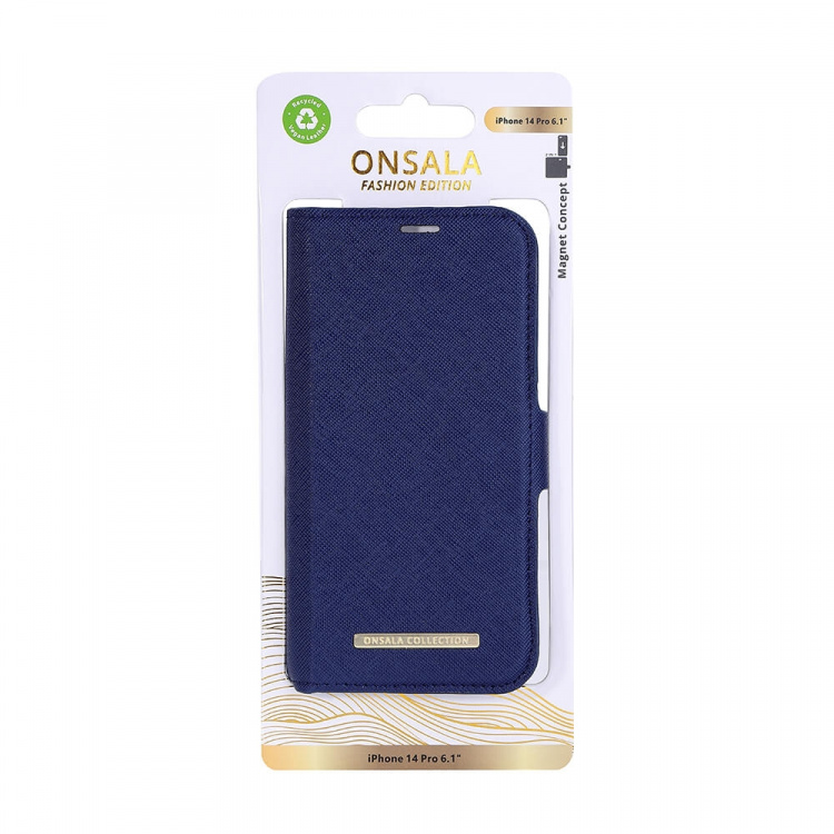 Onsala Mobildeksel ECO iPhone 14 Pro Midnight Blue Onsala Mobildeksel ECO iPhone 14 Pro Midnight Blue