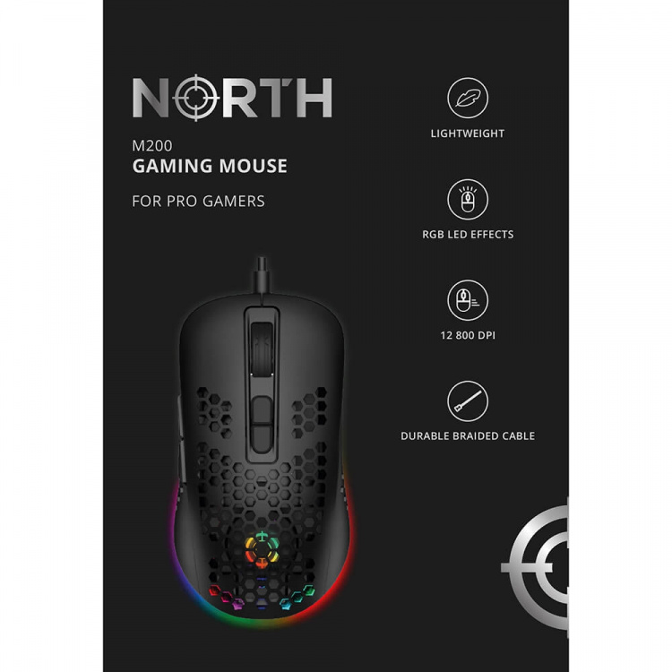North Gaming mus M200 RGB North Gaming mus M200 RGB