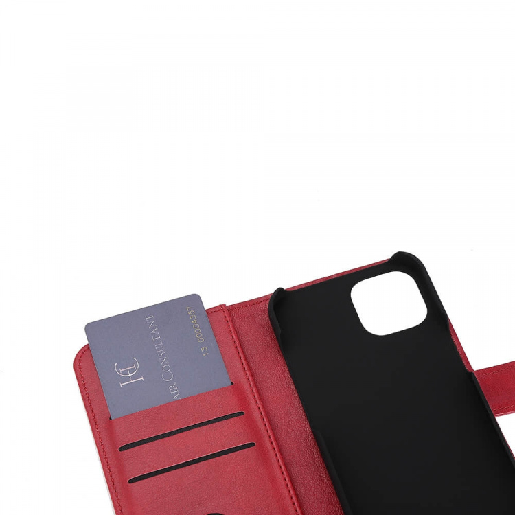 Radicover Mobildeksel Strålingsbeskyttelse Flipcover Rød - iPhone 13/14 Radicover Mobildeksel Strålingsbeskyttelse Flipcover Rød - iPhone 13/14