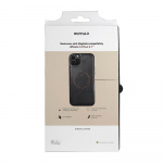 Buffalo Mobildeksel Lær MagSeries Svart - iPhone 14 Plus