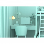 Mobility On Board Vegg Nattlampe Wild Light Panda Multicolor