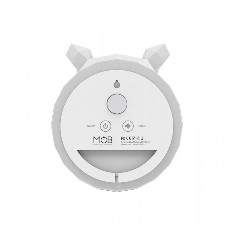 Mobility On Board Vegg Nattlampe Wild Light Rhino Multicolor