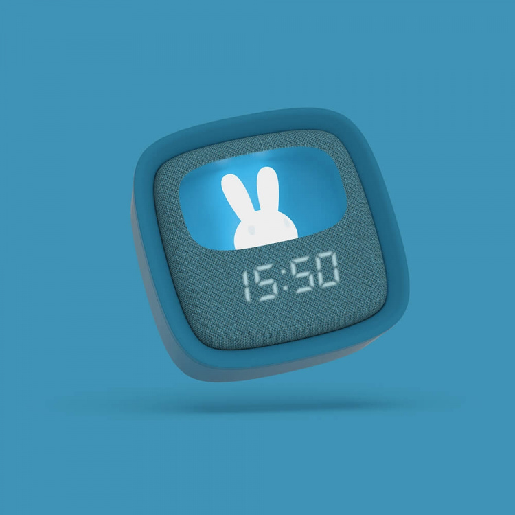 Mobility On Board Vekkerklokke med Lys Billy Clock Mørkeblå