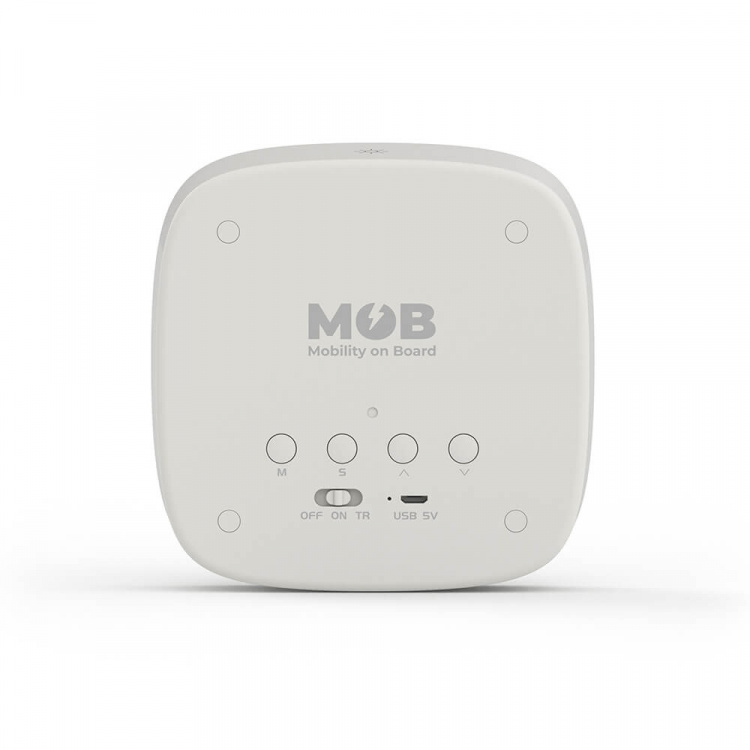 Mobility On Board Vekkerklokke med Lys Billy Clock Grå