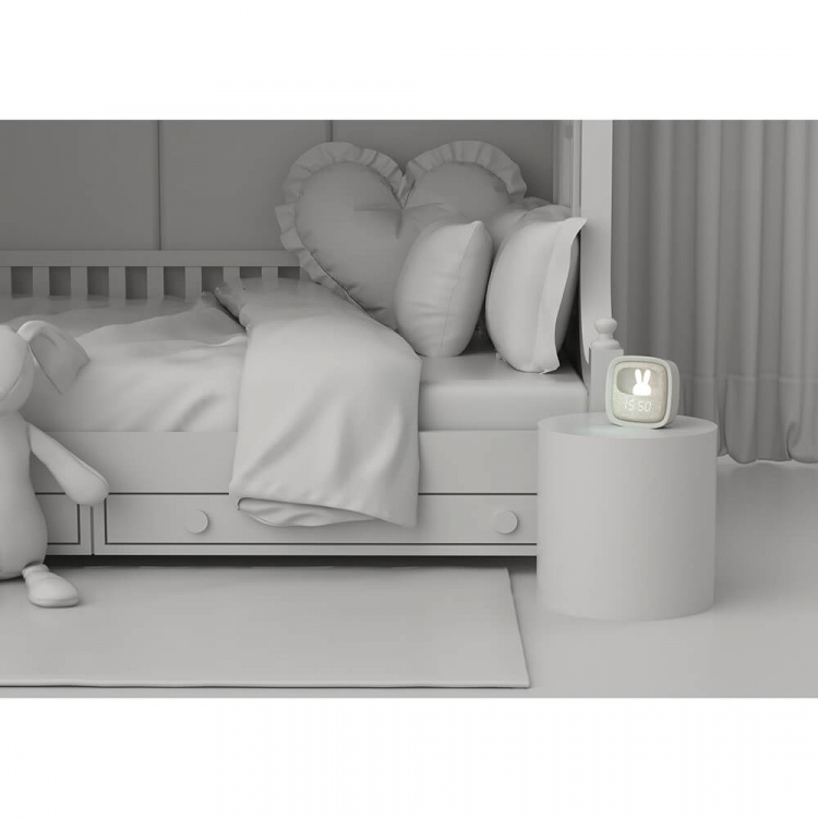 Mobility On Board Vekkerklokke med Lys Billy Clock Grå