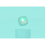 Mobility On Board Vekkerklokke med Lys Billy Clock Lyseblå