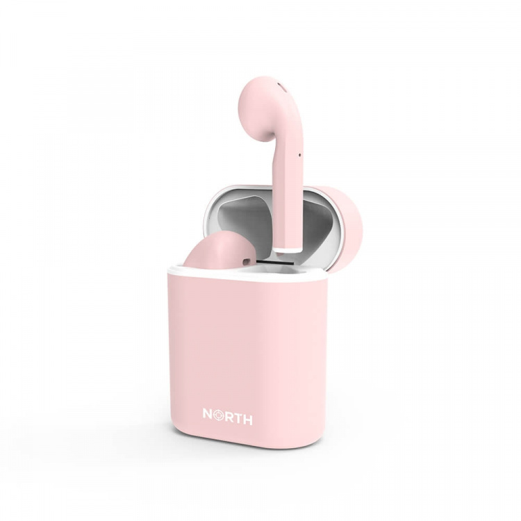 North True Wireless Øreplugger TOUCH ONE Rosa