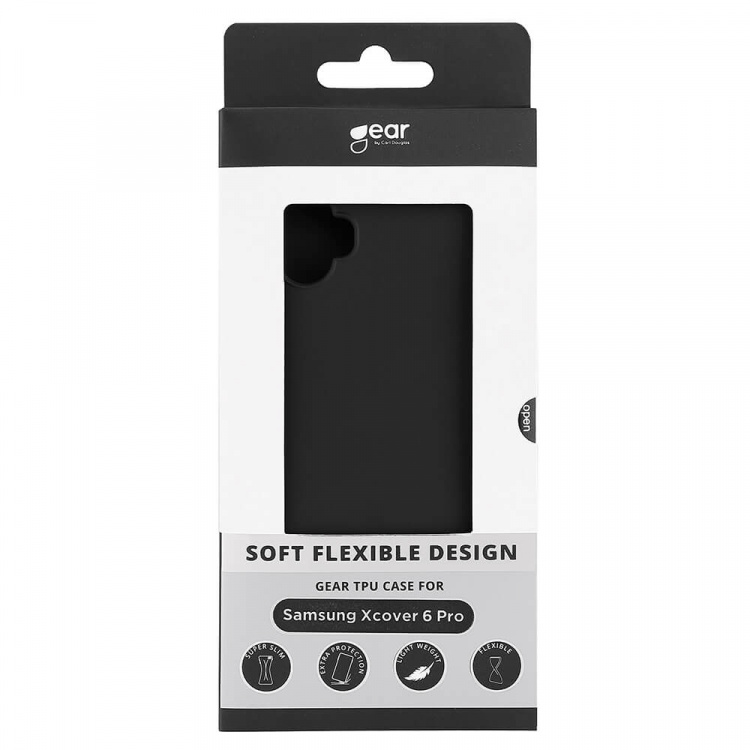 Gear Mobildeksel Solid Black Samsung Xcover 6 Pro