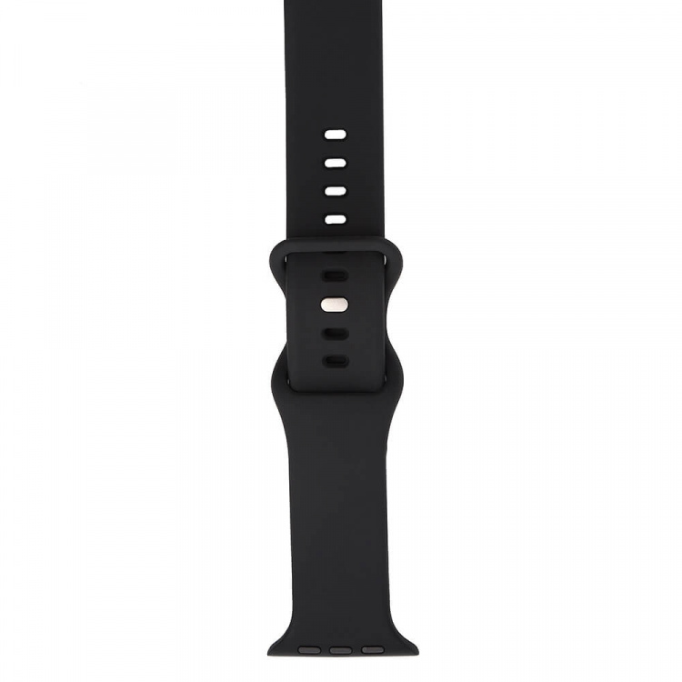 Gear Klokkearmbånd Silikon SVART Apple Watch 38/40/41mm Gear Klokkearmbånd Silikon SVART Apple Watch 38/40/41mm