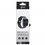 Gear Klokkearmbånd Silikon SVART Apple Watch 38/40/41mm Gear Klokkearmbånd Silikon SVART Apple Watch 38/40/41mm